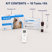 Kit de test rapide quantitatif SDMA pour chiens et chats – Biomarqueur rénal précoce – Immunoessai de fluorescence vétérinaire POCT