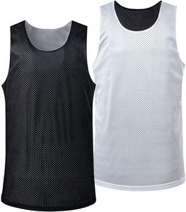 Camiseta de baloncesto Reversible para hombre, camiseta de hombre en blanco, uniforme de equipo, camisetas de baloncesto personalizadas, jersey de poliéster todo en blanco de 2017 - Product Image 1