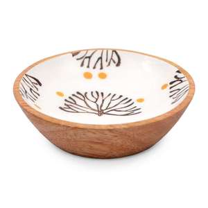 Customized <b>Mango</b> <b>Wooden</b> Fruit Container <b>Bowl</b> for Kitchen Tableware Catering & Dinner Serving Fruit Server - Product Image 3