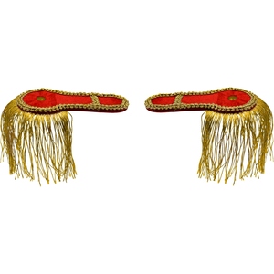 Custom Wholesale Marching <b>Band</b> British Royal Guards Uniform Epaulettes Embroidered Safety Pin Luxury Style Custom Size - Product Image 6