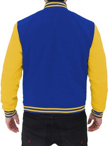 Men's Versity College <b>Jackets</b> Wholesale Blank Varsity <b>Jackets</b> Custom Logo Plain Letterman Varsity <b>Jacket</b> for Men - Product Image 3