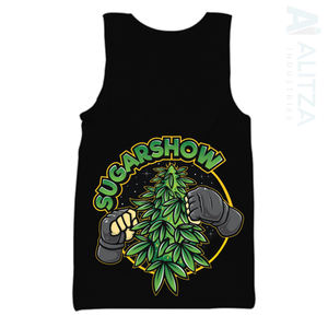 OEM personalizable de alta calidad cómodo rasgado y listo hombres Fitness camiseta sin mangas altamente transpirable tejido de secado rápido perfecto para gimnasio - Product Image 6