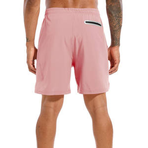 กางเกงขาสั้นผ้าโพลีเอสเตอร์ทอแห้งเร็วสำหรับผู้ชายกางเกงขาสั้นเล่นยิมระบายอากาศได้ดีสำหรับฤดูร้อน - Product Image 4