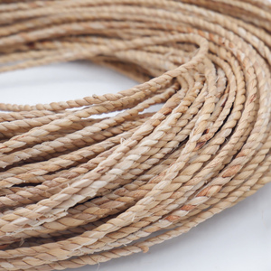 Cuerda de Jacinto de Agua Trenzada a Mano, Cuerdas al por Mayor, Material para Manualidades, Tejido, Cordel Natural - Product Image 6