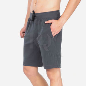 Shorts pour hommes tendance, 100% coton, uni, décontracté, athlétique, entraînement, gym, confort, course à pied, fitness, vêtements de sport, séchage rapide - Product Image 2