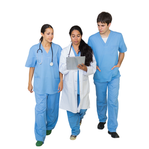 Elegantes uniformes de enfermería antipolvo de la fábrica de Sao Mai, uniformes tejidos de Hospital para hombres y mujeres, uniformes elásticos para uso médico - Product Image 4