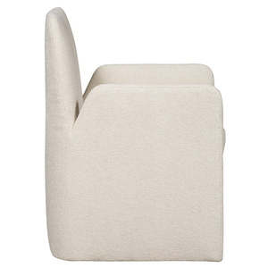 Fauteuil d'appoint moderne en tissu, fauteuil de loisirs rembourré, siège moelleux pour salon, chambre à coucher, bureau à domicile - Product Image 3