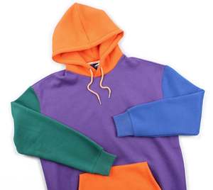 Sweat à capuche unisexe épais et épais en coton 100% avec logo brodé sur mesure pull-over unisexe en tissu éponge français OEM - Product Image 3