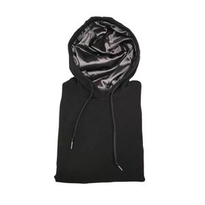 Men's Comfortable Pullover Hoodies 100% Cotton for Sleeve Solid Color Printed <b>Fleece</b> Anti-Pilling for Winter Direct Factory - Product Image 4