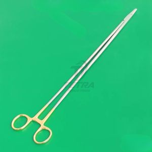 เครื่องมือผ่าตัดขนาด16นิ้วพร้อมแทรกทังสเตนคาร์ไบด์ได้รับการอนุมัติจาก CE ที่ใส่เข็ม Mayo hegar ทำจากสเตนเลสสตีล - Product Image 4