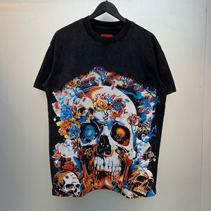 T-shirts unisexe en coton T-shirts imprimés personnalisés OEM T-shirts vierges pour hommes et femmes Fabricant de chemises en gros - Product Image 2