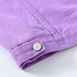 Gilet en jean d'hiver pour homme avec logo personnalisé, couleur unie, respirant, en coton écologique, anti-plis, décontracté, grande taille, direct usine - Product Image 6