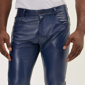 100% pantalon en cuir véritable pantalon en cuir respirant de qualité supérieure avec le meilleur prix pour vente en ligne en quantité en vrac - Product Image 4