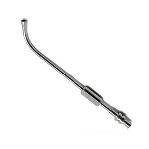 Tubo de Succión Manual Frazier de Acero Inoxidable, Instrumento Médico Quirúrgico ORL Reutilizable - Product Image 3