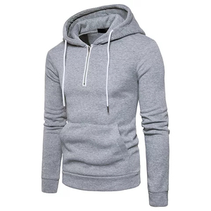 2025 nueva moda de invierno para hombre, sudaderas con capucha de manga larga con bolsillo de canguro, tamaño personalizado 6XL, Material polar de alta calidad, Color sólido - Product Image 5