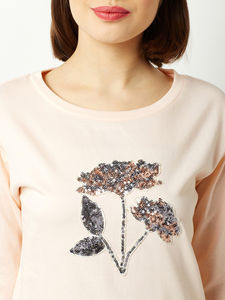 Sudadera de cuello redondo para mujer Logotipo personalizado con manga larga Sudaderas de lana Sherpa ajustadas de color personalizado para mujer - Product Image 4