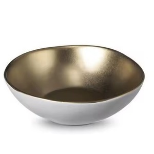 <b>Table</b> Decorations Kitchenware Use Serving Bowl Luxury Metal Decorative Serving Bowl For Fruits and Vegetables Use - Product Image 6