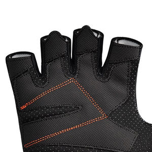 Gants de gymnastique demi-doigt de haute qualité en cuir de qualité supérieure respirant nouveau style prix usine pour l'haltérophilie - Product Image 4