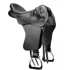 Nouvelle arrivée, selle de saut en cuir de couleur personnalisée, selle de course synthétique, équipement d'équitation professionnel - Product Image 3