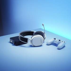 NUEVOS Auriculares para Juegos SteeISeries Arctis Pro Inalámbricos de Modo Dual con Batería de 2000-3000mAh y Resistencia al Agua IPX-6 - Product Image 2