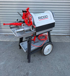 Fileteuse à tuyaux Rid-g-id 1224 d'occasion, 1/2 -4, avec support, 714 filières, état neuf - Product Image 1