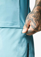 Shorts de course pour hommes en coton respirant, imperméable et coupe-vent, à séchage rapide, avec taille élastique, couleur unie, pour l'été et le fitness