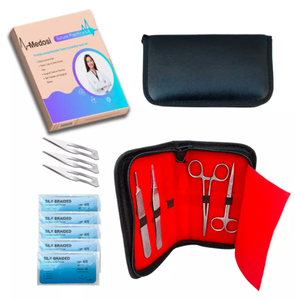 Meilleur kit de suture pour étudiants en médecine et en soins infirmiers Ensemble de formation à la suture chirurgicale Kit complet de formation à la suture avec coussinet en silicone CE - Product Image 5