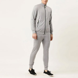 OEM Vêtements de sport d'entraînement en polaire de haute qualité à coupe ajustée pour hommes Survêtement à manches longues Vêtements de jogging d'hiver à bas prix - Product Image 2