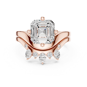 Anneau de corde torsadée 14K pour femme Design chic - Product Image 2