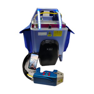 Máquina de limpieza láser pulsada para mochila de 50W con batería desmontable Herramienta de eliminación de óxido láser Para manchas de aceite de pintura de óxido de Metal - Product Image 6