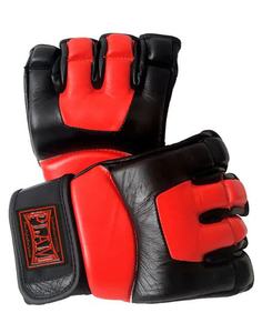 MMA Grappling Gloves Cowhide Leather Material for Martial Arts and Boxing - Product Image 1
