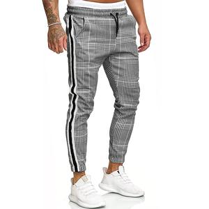 Vente en gros Sport coton empilé grande taille de haute qualité décontracté décent Jogger jambe droite pantalons de survêtement pantalons pour hommes. - Product Image 1