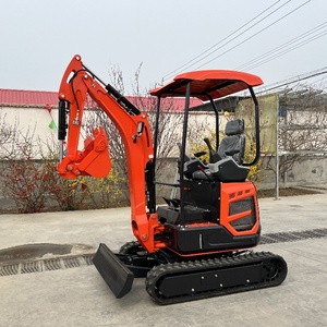 Mini-excavatrice puissante avec un moment de charge élevé, capacité de la benne de 0,12 m³, poids de 1000 kg, garantie de 2 ans, livraison gratuite - Product Image 1