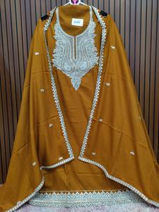 Costume ethnique d'hiver Shalwar Kameez, style indien, punjabi, pakistanais, broderie, vêtements de fête et de mariage, vente en gros pour femmes - Product Image 2