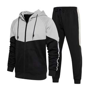 Conjunto de Sudadera con Capucha y Pantalones Deportivos de Invierno Unisex Personalizado, Diseño 2 en 1, Grueso, Informal, con Cremallera, Chaqueta Deportiva de Moda - Product Image 2