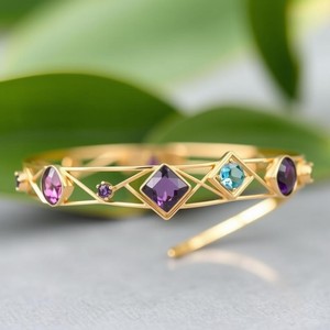 Bracelets multi-pierres précieuses de haute qualité grossiste bijoux en argent 925 bracelets en argent sterling fournisseurs - Product Image 4