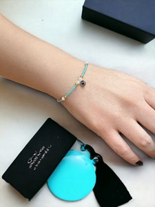 DAFNI BIG PAZAR Bracelet bohème perlé avec pierre naturelle et micro-incrustation en alliage de métaux précieux, cadeau unisexe d'Istanbul - Product Image 5