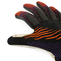 Guantes de portero de fútbol profesional personalizados 2025 con látex tejido corte negativo guantes de protección de dedos duraderos portero