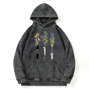 เสื้อฮู้ดดี้สั่งทำขายส่ง ไซส์ใหญ่พิเศษ ผ้าฟลีซหนานุ่ม 100% คอตตอน สตรีทแวร์ แบบสวมหัว ยูนิเซ็กส์ ไม่มีลาย ผู้ผลิต OEM - Product Image 4