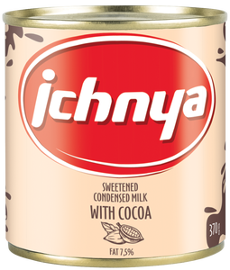 Leche Condensada Azucarada con Cacao y Chocolate, 8.5% de Grasa, Esterilizada, Ichnya - Product Image 1
