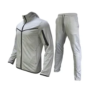 Alibaba top seller zipper hood elastic waist pants Men Track Suit For Sale Online Custom Made Hot Sale On Track Suit For Men