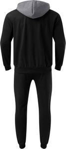 Ensemble survêtement à capuche en molleton de coton pour hommes, vêtements de jogging unis imprimés avec logo personnalisé du Pakistan - Product Image 5