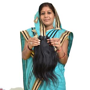 100% Cheap Raw Cuticle Aligned Virgin Vendor <b>Black</b> Deep Kinky Straight Bundles Vietnamese Temple Human <b>Hair</b> <b>Extensions</b> - Product Image 2