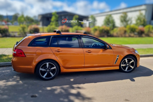 Holden VE Commodore 5dr Wagon 06 ~ 13 Deflectores de ventana Viseras solares Wind & Bug Rain Visor Vent Visor - Product Image 2