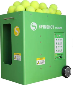 Máquina lanzapelotas de tenis para jugadores, con las mejores bolas giratorias, control remoto y soporte por teléfono. - Product Image 2