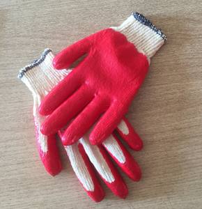 Vietnamese Rubber Coated Anti-Cut Anti-Slip Reusable Cotton <b>Latex</b> Coating Knit Wrist 10 Gauge Safety <b>Gloves</b> Gardening Protection - Product Image 3