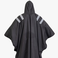 Polyester de haute qualité pour veste de pluie pour adultes, pliable, durable, léger, séchage rapide, 3-en-1, imperméable pour le camping