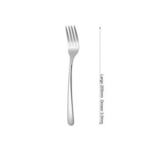 Tenedor de Mesa Serie Esencia Mr.Spoon, Acero Inoxidable 430, Apto para Lavavajillas, Mango Monobloque Sostenible para Uso Doméstico y en Restaurantes - Product Image 2