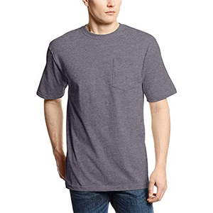 Camiseta de Jersey Transpirable para Hombre, Cuello Redondo, Color Sólido, Ropa al por Mayor para Exportación, Camiseta de Algodón de Corte Holgado para Hombre, Estilo Limpio y Sencillo - Product Image 5