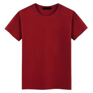 Vente en gros T-shirt noir coupe ajustée pour homme bonne qualité 80% polyester 20% coton manches courtes col rond 100% coton tissé noir - Product Image 6